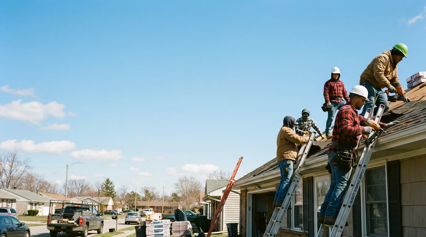 Roofing in Zanesfield, OH near me